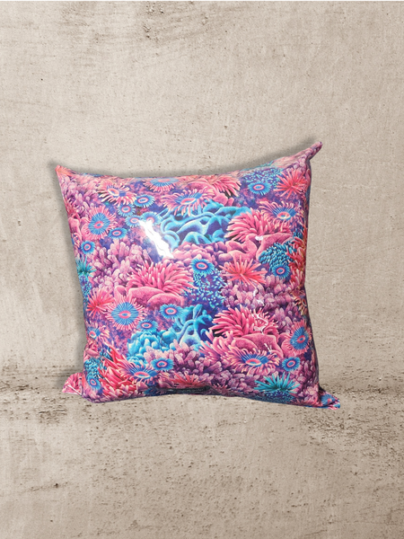 Sea Anemone Vinyl Tattoo Pillow