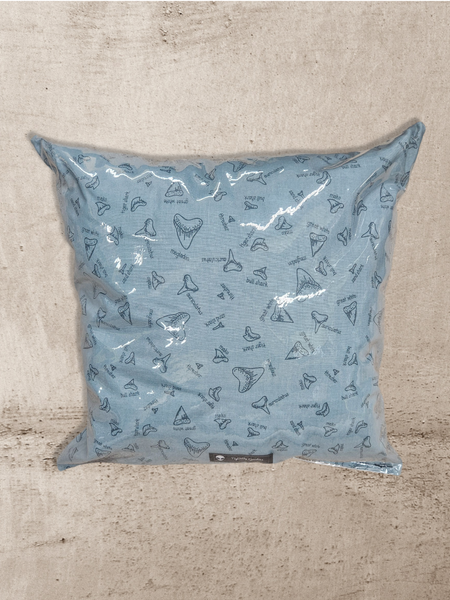 Shark Teeth Vinyl Tattoo Pillow