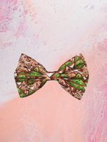 Gingerbread Tree Hairbow