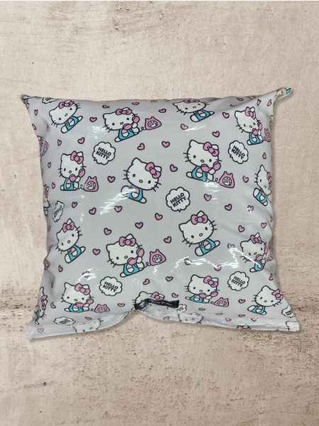 Ring, Ring Hello Kitty Vinyl Tattoo Pillow