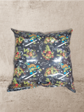 Turtle Time Vinyl Tattoo Pillow