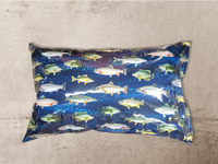 Fish Vinyl Tattoo Pillow