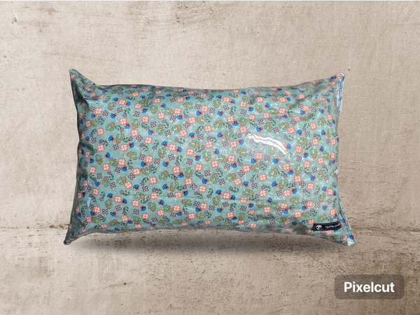 Indigenous Mini Floral Vinyl Tattoo Pillow