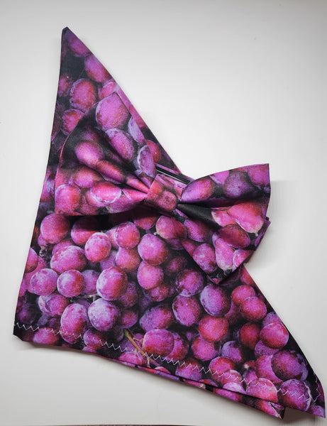 Grape Bowtie & Pocket Square