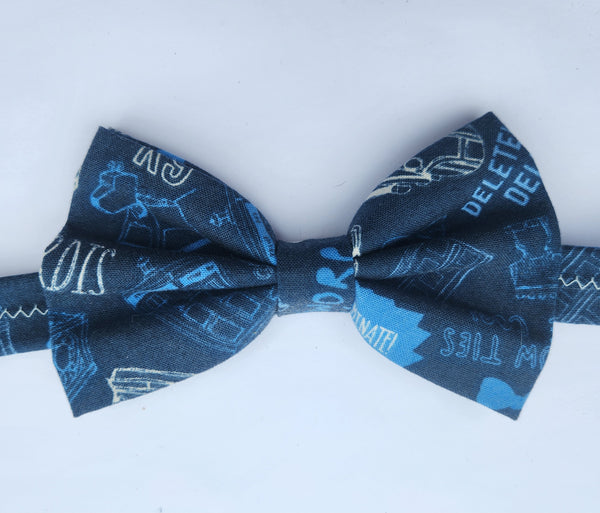 Dr. Who Blue Bowtie