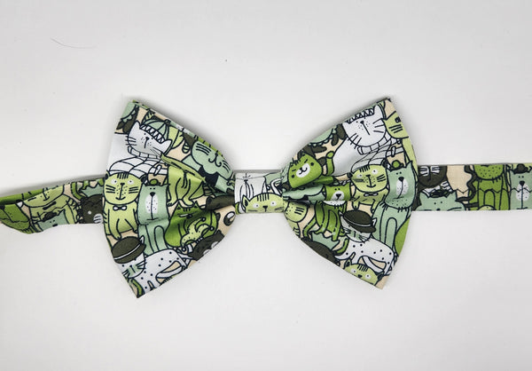 Green Cat Bowtie