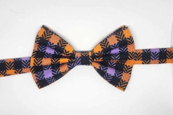 Spooky Plaid Bowtie