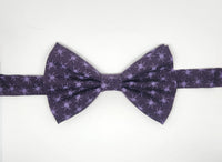 Purple Tiny Spider Bowtie