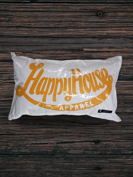 Happy House Duo Vinyl Tattoo Pillow