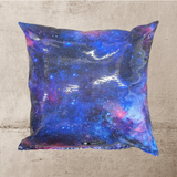 Pink Galaxy Vinyl Tattoo Pillow
