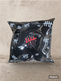 Happy House Spider Vinyl Tattoo Pillow