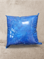 *SALE* Blue Vinyl Tattoo Pillow