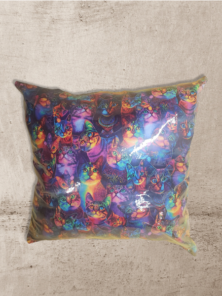 Kitty Gurus Vinyl Tattoo Pillow