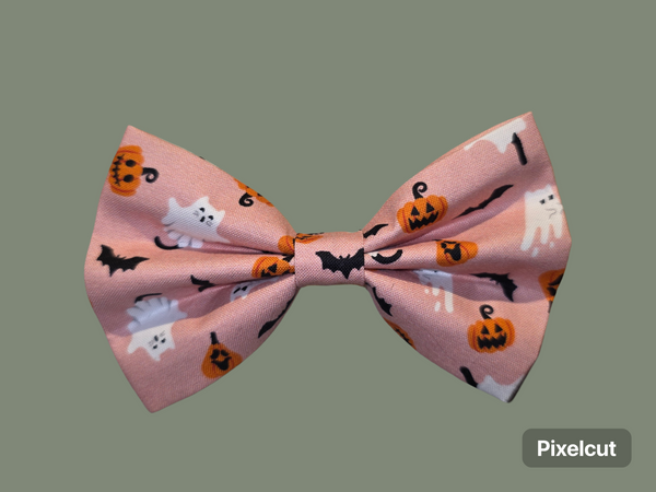Spooky Cat Ghost Hairbow