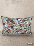 Magical Floral Vinyl Tattoo Pillow