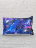 Pink Galaxy Vinyl Tattoo Pillow