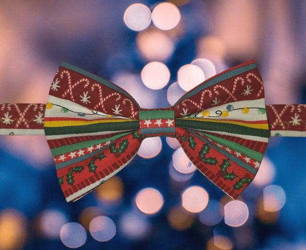 Christmas Sweater Vibes Bowtie