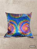 Tie Dye Vinyl Tattoo Pillow