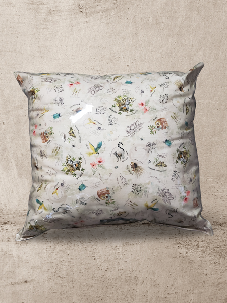 *SALE* Amazon Jungle Vinyl Tattoo Pillow