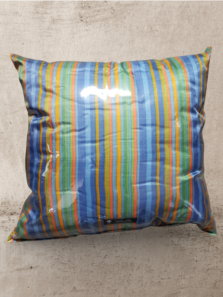 *SALE* Silky Stripes Vinyl Tattoo Pillow