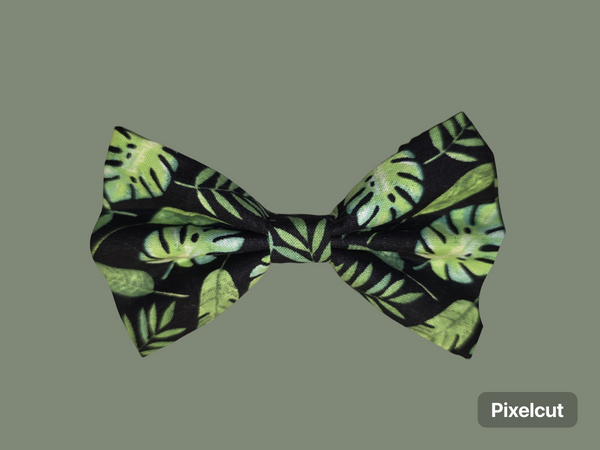 Tropical Leaves Hairbow